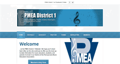 Desktop Screenshot of district1.pmea.net